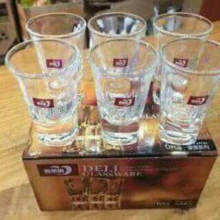 Bộ 6 ly uống rượu DeLi