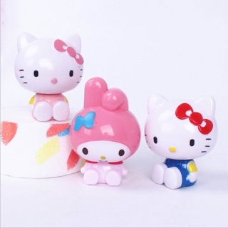 hello kitty sét 3 con trang trí bánh kem
