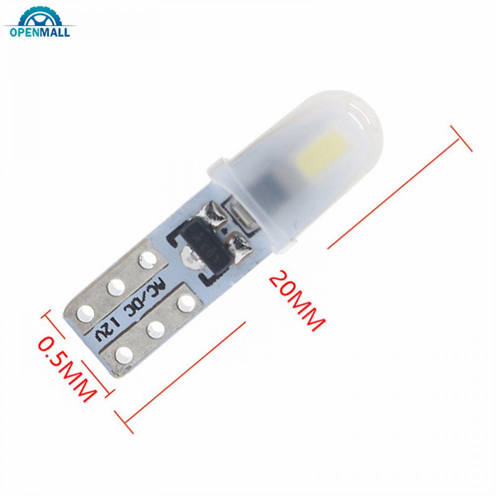 Bộ 5 Đèn Led DC 12V T5 Gắn Bảng Điều Khiển Cho Xe Hơi