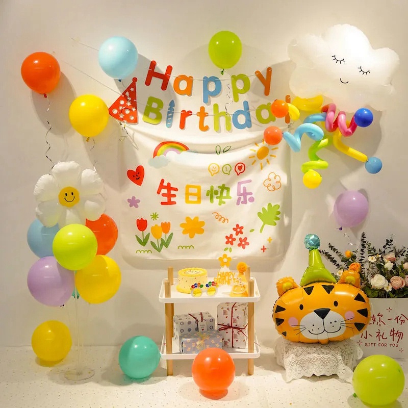 Dây Cờ Treo Trang Trí Chữ Happy Birthday