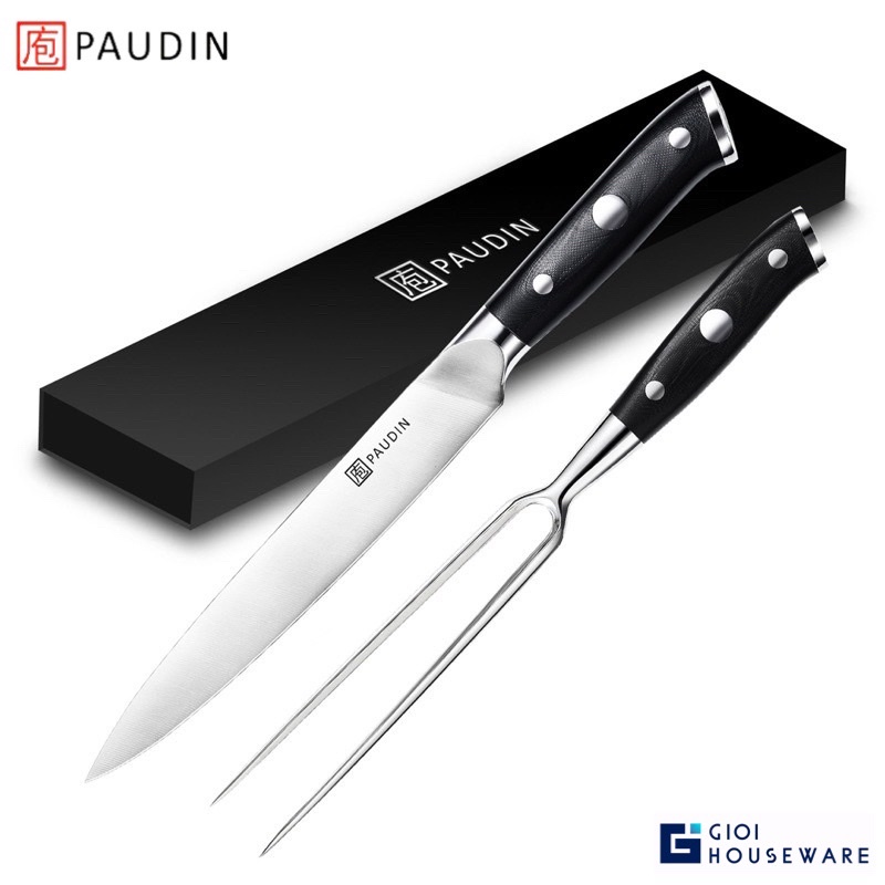PAUDIN D9 Bộ Cắt Thịt Nướng Chuyên Nghiệp - Tiêu Dùng Giỏi