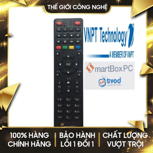 ĐIỀU KHIỂN ĐẦU VNPT SMART BOX - REMOTE ĐẦU THU VNPT-hàng chính hãng
