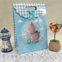 10 Túi giấy đựng quà (túi giấy nắp gập)