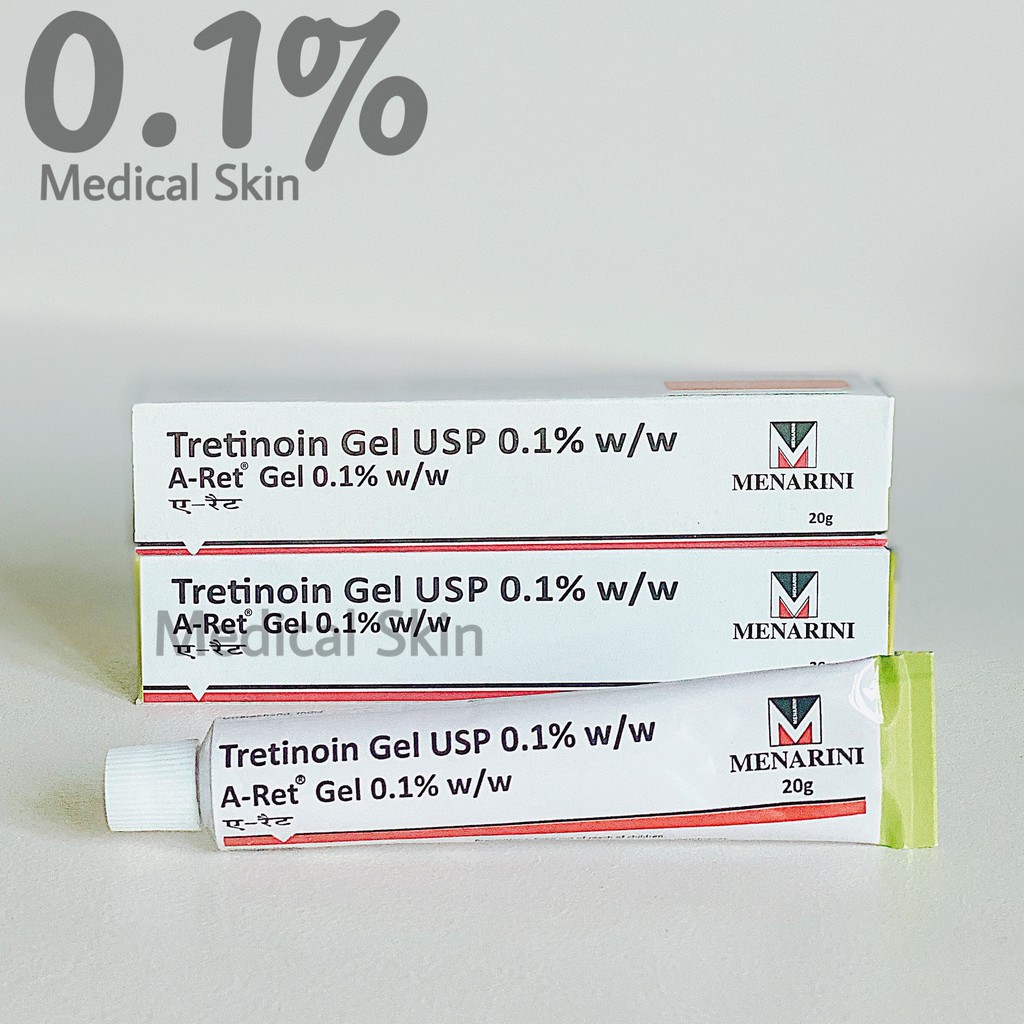 Tretinoin Aret Gel USP 0.1% - Gel hỗ trợ giảm mụn, chống lão hóa