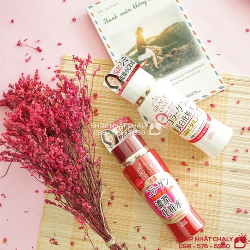 Nước hoa hồng dưỡng da tuổi trung Kose Grace One 180ml Nhật