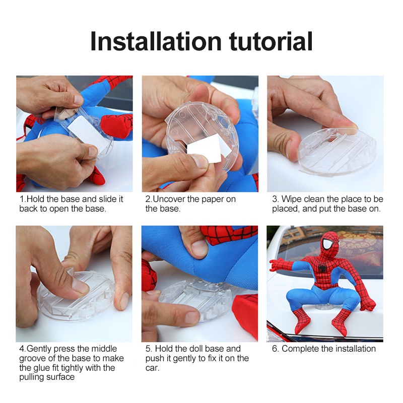 Toy Story Sherif Woody Buzz Lightyear Car Dolls Plush Toys Outside Hang Toy Cute Auto Accessories Car Decoration