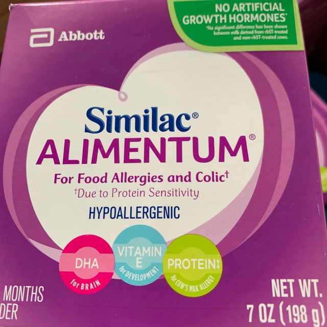 Similac Alimentum sữa abbott nhập khẩu từ Mỹ giá khuyến mãi