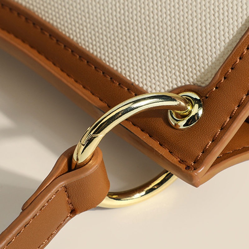 IELGY Túi Dưới Cùng Màu Sắc Tương Phản Phong Cách Retro niche Cao Cấp Dành Cho Nữ