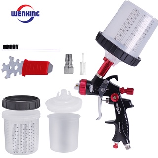 Bộ súng phun sơn 716 kèm 10 cốc 600ml sử dụng một lần tiện lợi 1.3mm