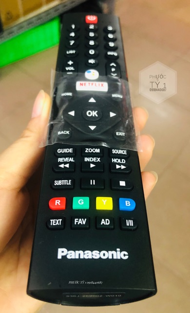 Điều khiển giọng nói tivi Panasonic-chính hãng