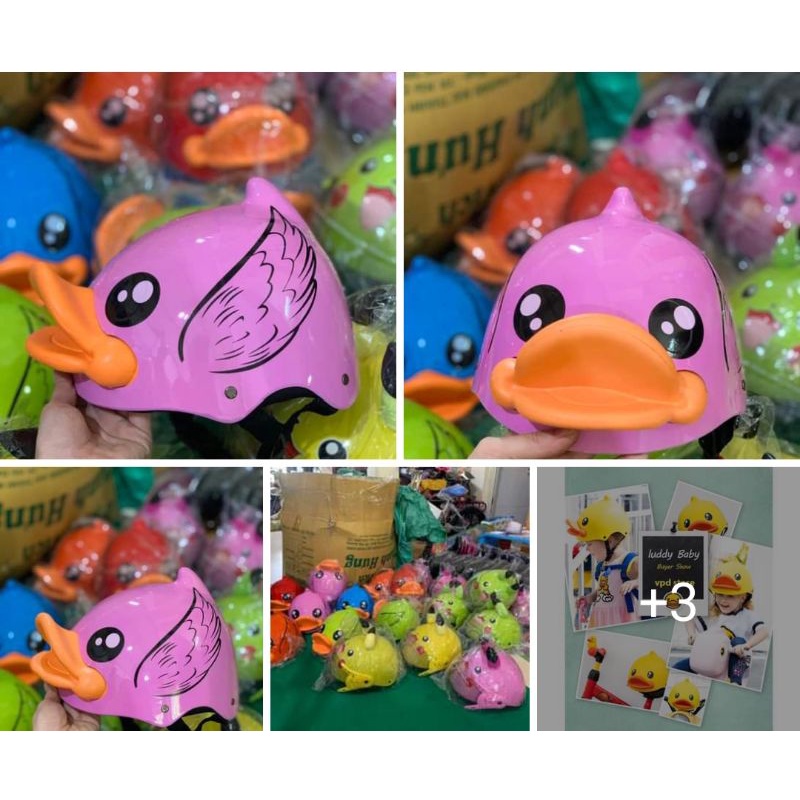 Mũ Bảo hiểm  Vịt B.DUCK  Cho bé 2- 4 tuổi