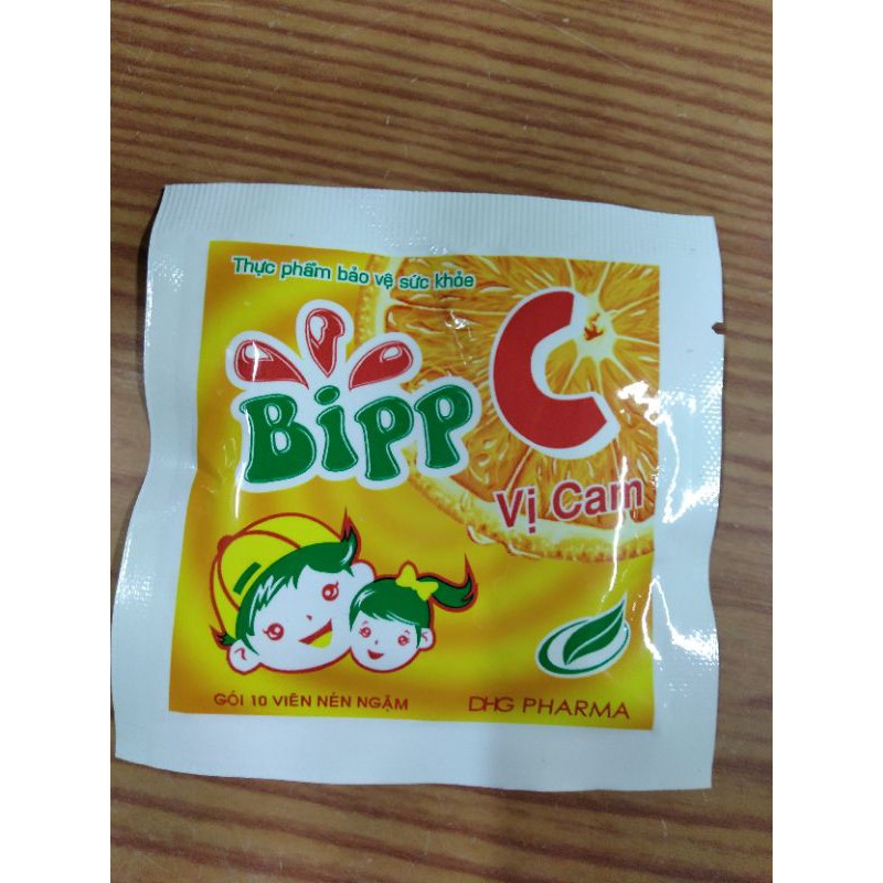 Kẹo C ngậm tuổi thơ ( Bipp C)-gói 10 viên