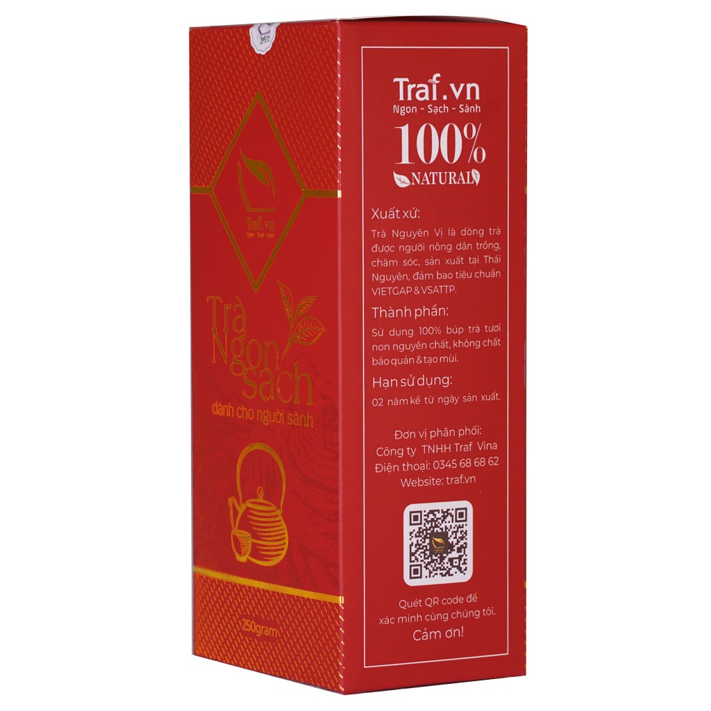 Trà thái nguyên, Trà ngon, Trà Nguyên Vị, 250G/Hộp | BigBuy360 - bigbuy360.vn