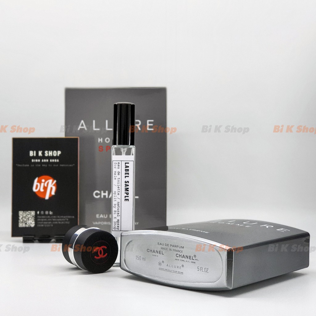 Bi K Shop - Nước hoa nam Chanel Allure Homme Sport Eau Extreme [Mẩu thử]