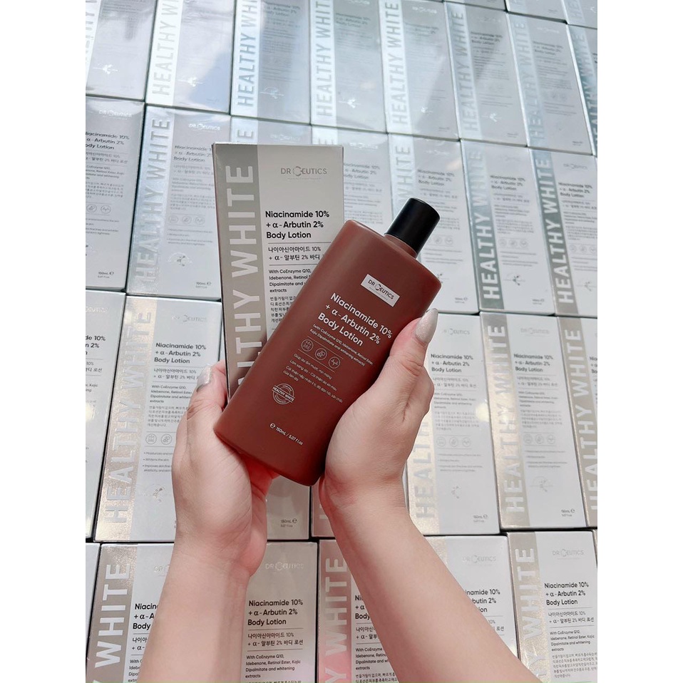 Sữa dưỡng thể trắng da body Drceutics Body Lotion Healthy White (150ml) - Út store