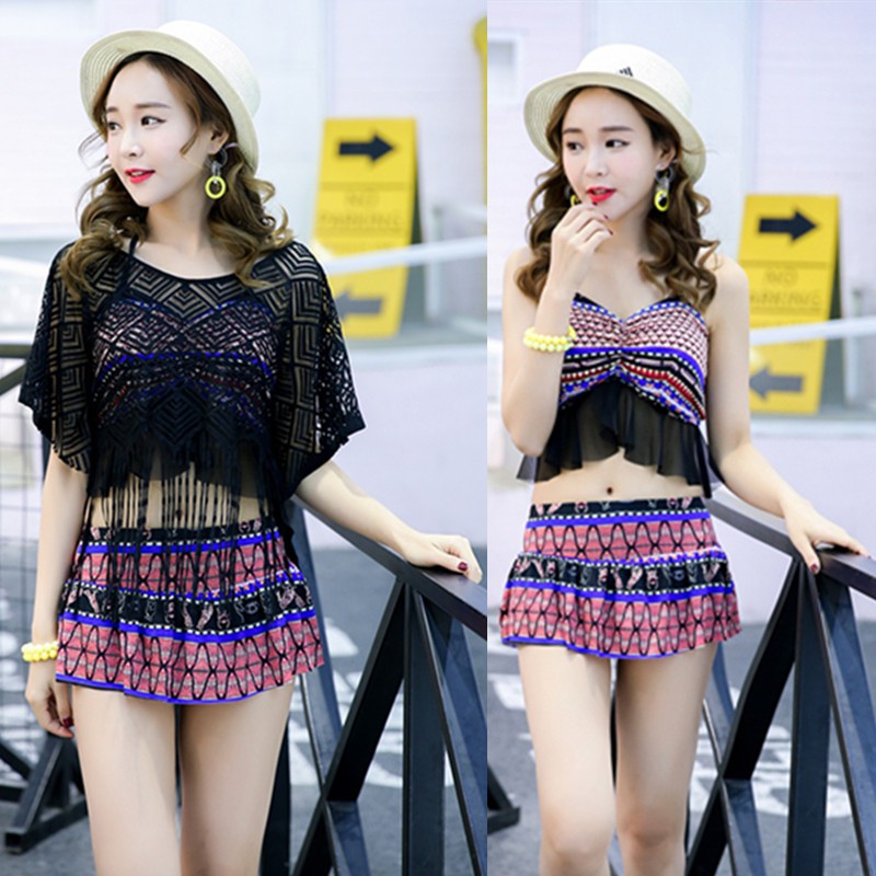 Set Đồ Bơi Kèm Áo Tua Rua | BigBuy360 - bigbuy360.vn