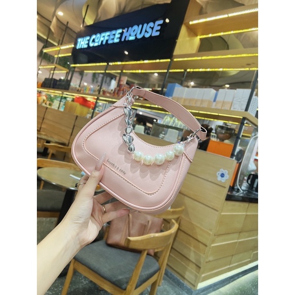 Túi xách nữ cầm tay Tim Ngọc hàng hót sang chảnh có dây đeo chéo