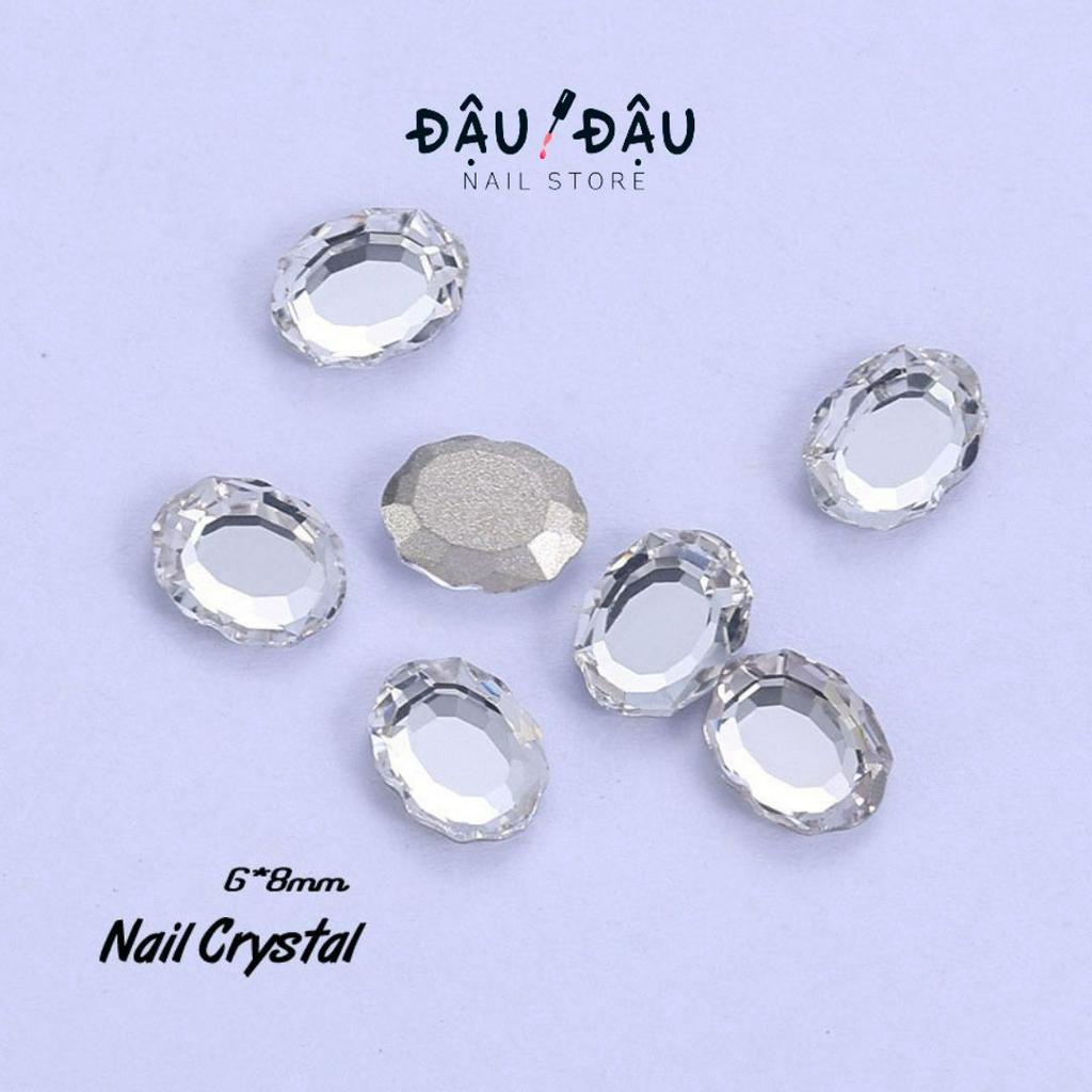 Lẻ đá giả úc K9 Pha lê đủ hình đính móng - Phụ kiện làm nail chuyên nghiệp giá rẻ