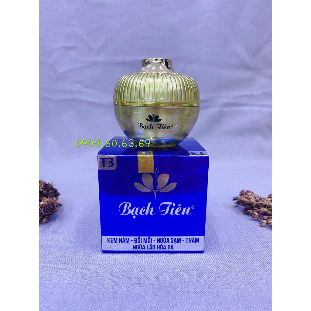 Kem BẠCH TIÊN T3 Nam Đôi Mồi Ngừa Sạm Thâm Ngừa Lao Hóa