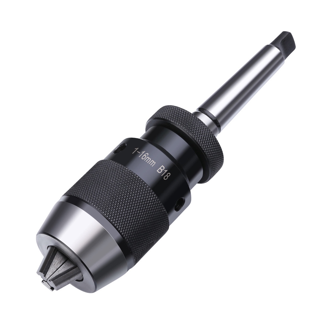 Đầu Kẹp Mũi Khoan B18 1-16mm + MT2-B18 Arbor Cho Máy Tiện MK2