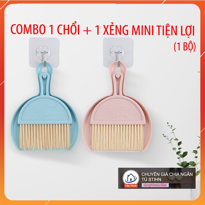 1 Chổi quét mini kèm 1 xẻng hót tiện dụng STIHN