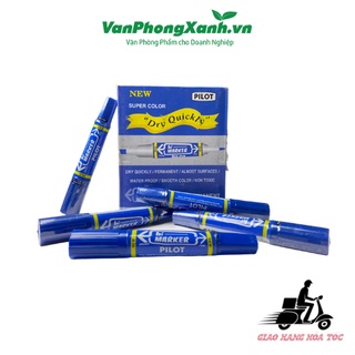 Bút dạ dầu Pilot 2 đầu ngòi lớn, bé