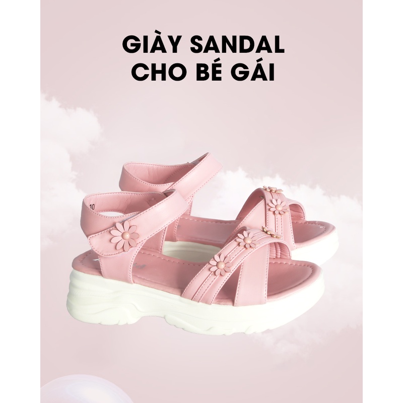 Giày Sandal MITI G01222_PK02 Dành Cho Bé Gái Mẫu Bông Hoa