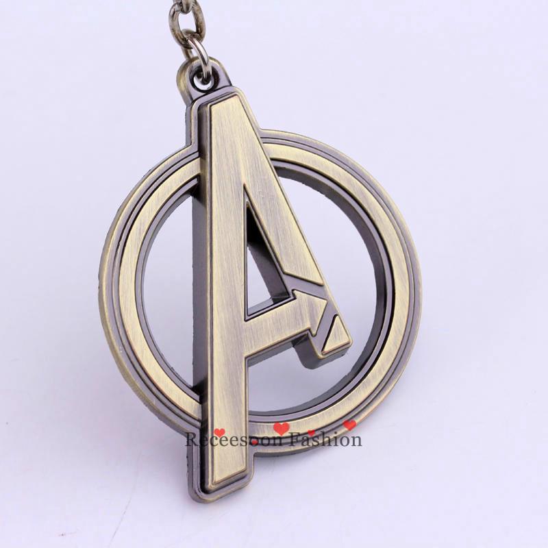Móc chìa khóa hình logo Avengers Marvel độc đáo