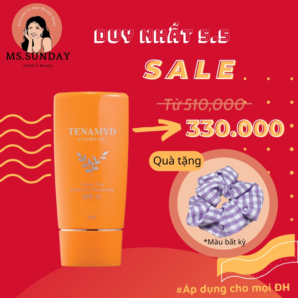 Kem chống nắng trà xanh SPF42/ PA++/ Tuýp/ 70ml - GREEN TEA PROTECTIVE SUNSCREEN SPF42/ PA++