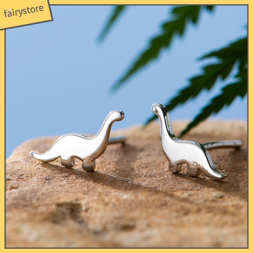 Bông Tai Hình Khủng Long Mini Dễ Thương Cho Nữ