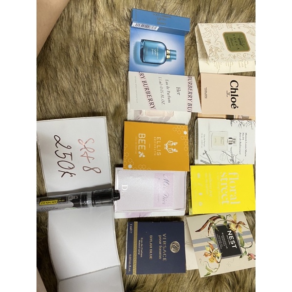 set vial nước hoa các hãng
