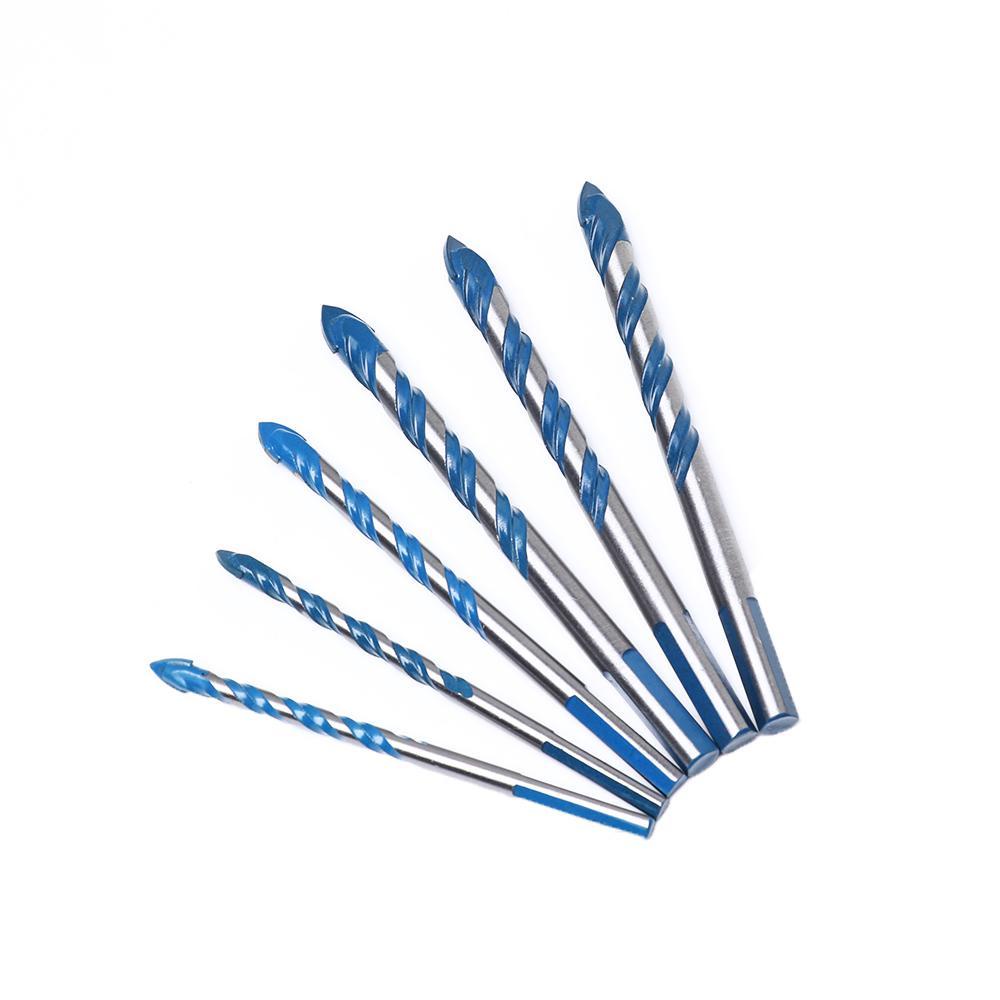 Bộ 1 / 2 / 4 Mũi Khoan Kính Bê Tông Đường Kính 6 / 8 / 10 / 12mm Chuyên Dụng
