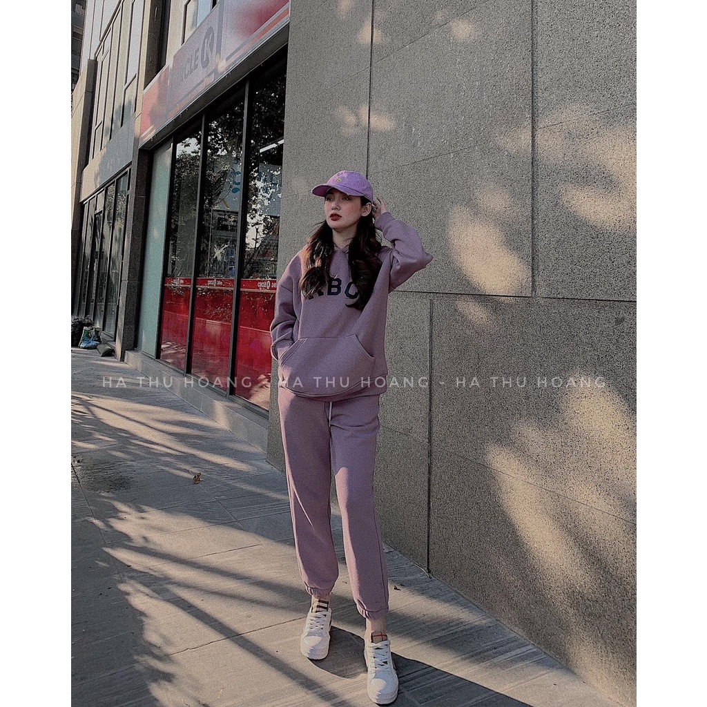 [FREESHIP ĐƠN TỪ 50K] Sét Bộ Hoodie ABC nỉ cottong chất đẹp siêu hot