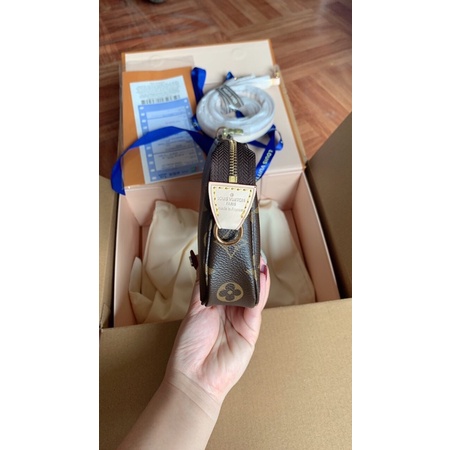 Túi xách Lv pochette sz 23 chất da bò sẵn ship