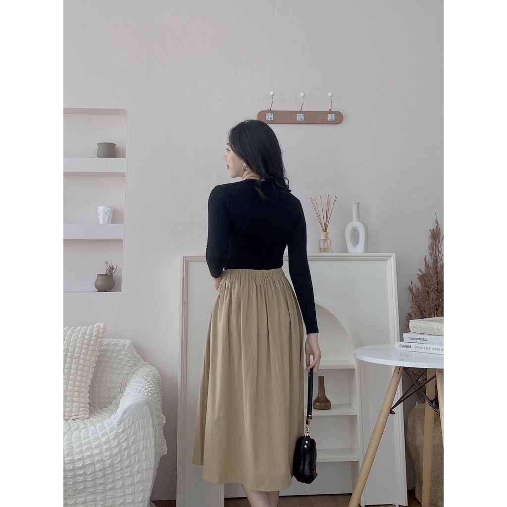 ÁO LEN ĐU SÁT CỔ VUÔNG | BigBuy360 - bigbuy360.vn