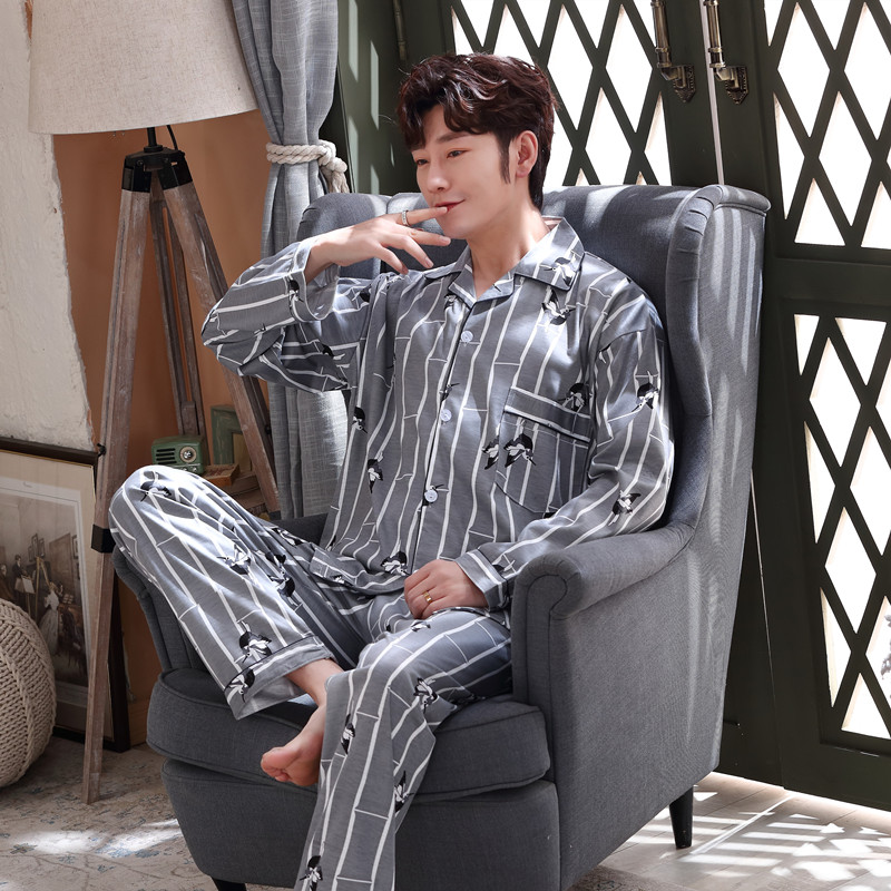 Bộ Đồ Ngủ Pijama Cotton Tay Dài Thời Trang Hàn Quốc luyoo28