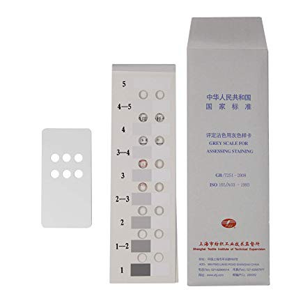 Thước xám Grey Scale kiểm tra ngành vải, may mặc, dệt nhuộm