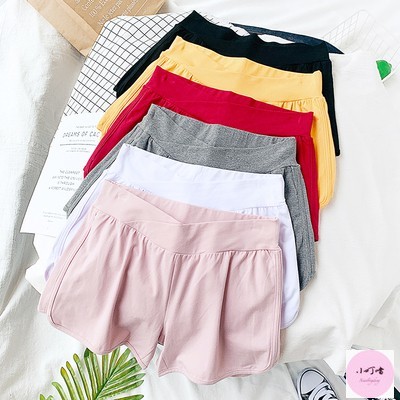 Quần Short Legging Lưng Thấp Dáng Rộng Phong Cách Thể Thao Thời Trang Mùa Hè Cho Mẹ Bầu