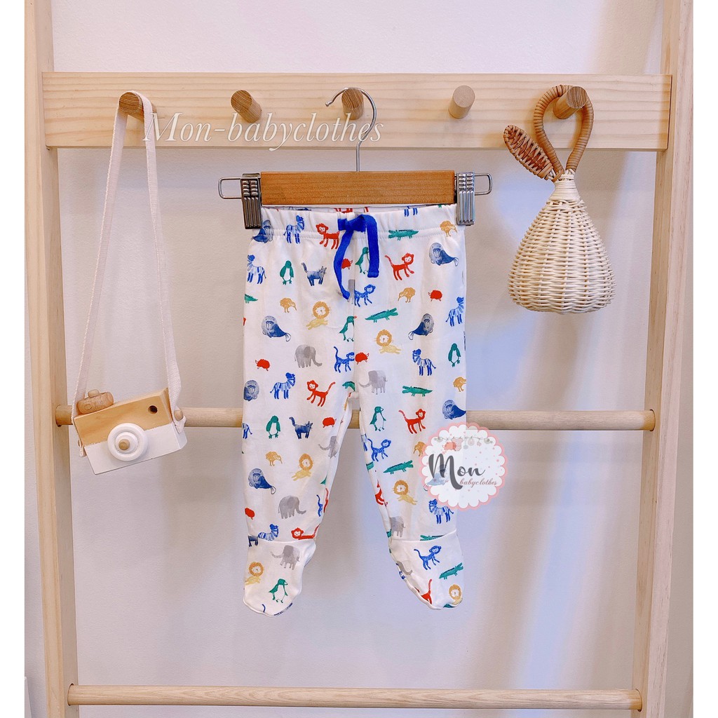 Quần liền tất cotton