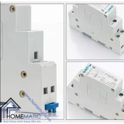Khởi động từ 1P CHINT NCH8 25A  thiết bị đóng cắt trung gian, tăng công suất cho thiết bị
