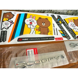 Tem Gấu SCOOPY i Line Friend, Made in Thailand