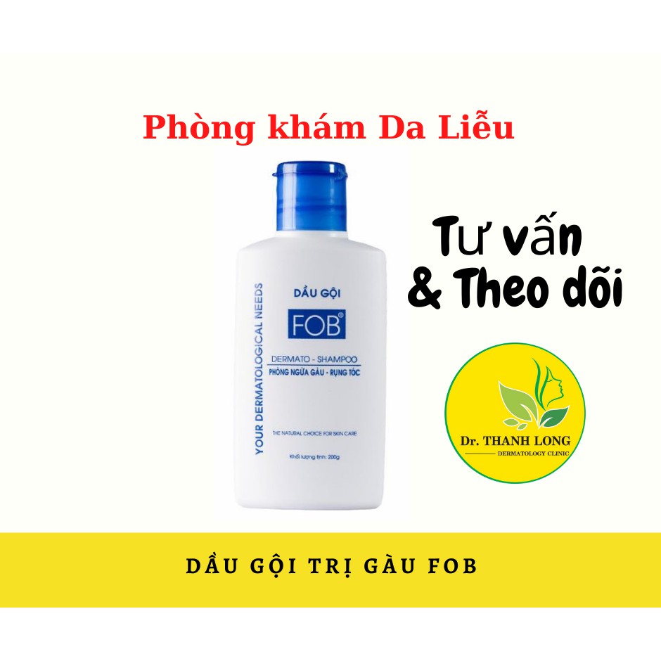 ✅ (CHÍNH HÃNG) DẦU GỘI TRỊ GÀU FOB