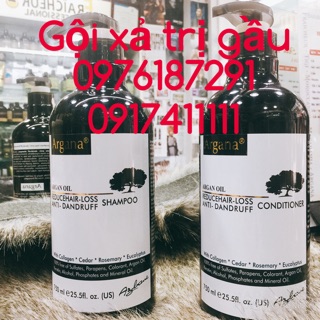 Gội xả phục hồi trị gầu argana 750ml