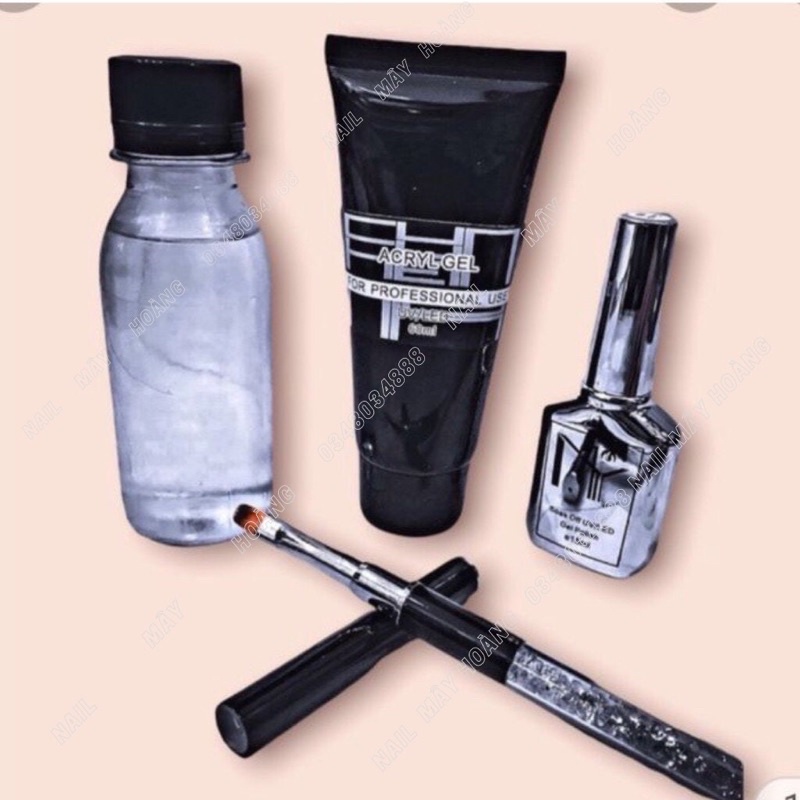 Nước xử lí gel tuýp,gel gôm chai 100ml