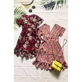 Đầm lụa hoa size M, L, XL giá 130k
