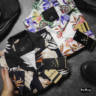 |Vải lụa cao cấp| Áo sơ mi nam tay ngắn họa tiết River Island, vải đẹp nổi bật lắm nha
