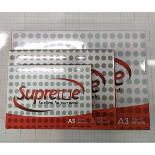 SUPREME  giấy in, giấy photo size A4.