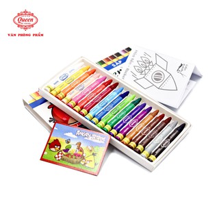 Bút sáp thơm 18 màu Queen PC-018