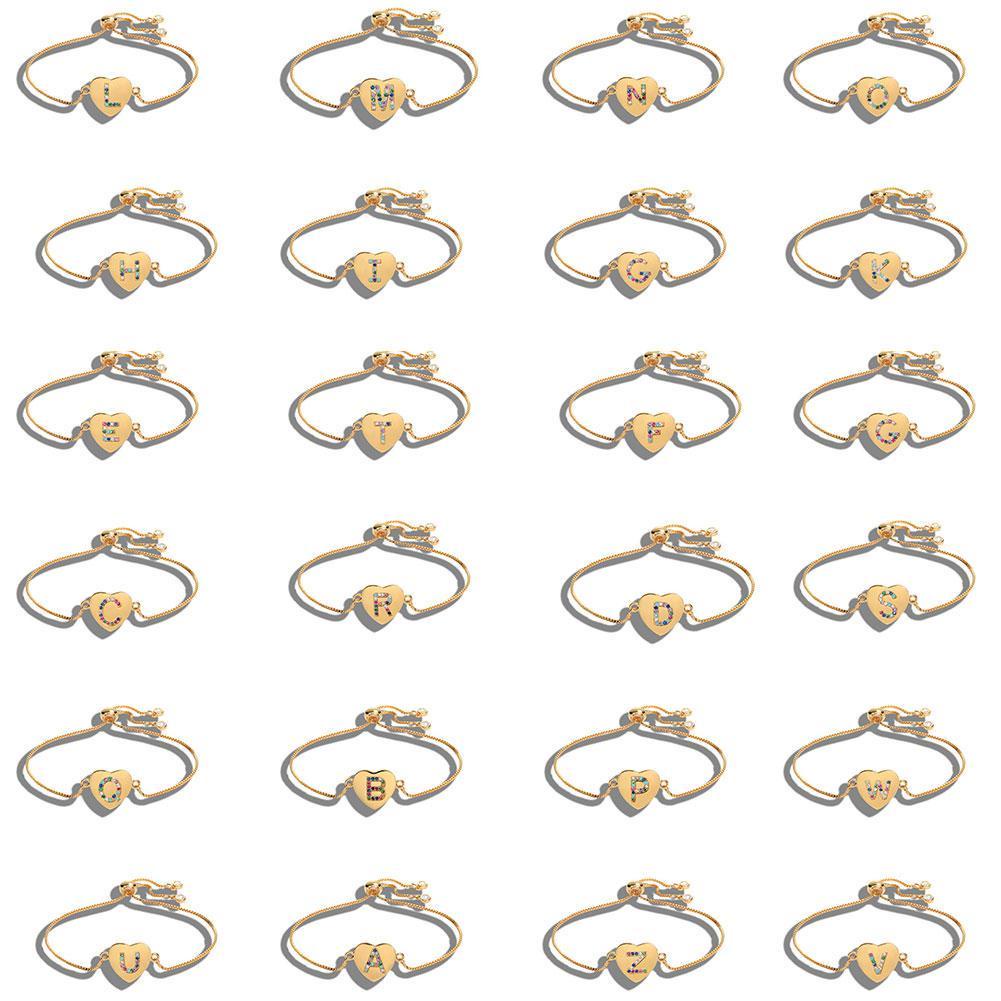 Lắc tay mặt 26 chữ cái I3O9 G5A4 W0W