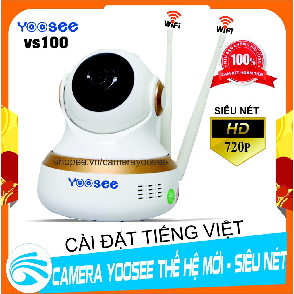 Camera Wifi YooSee HD720P - cài đặt Tiếng Việt